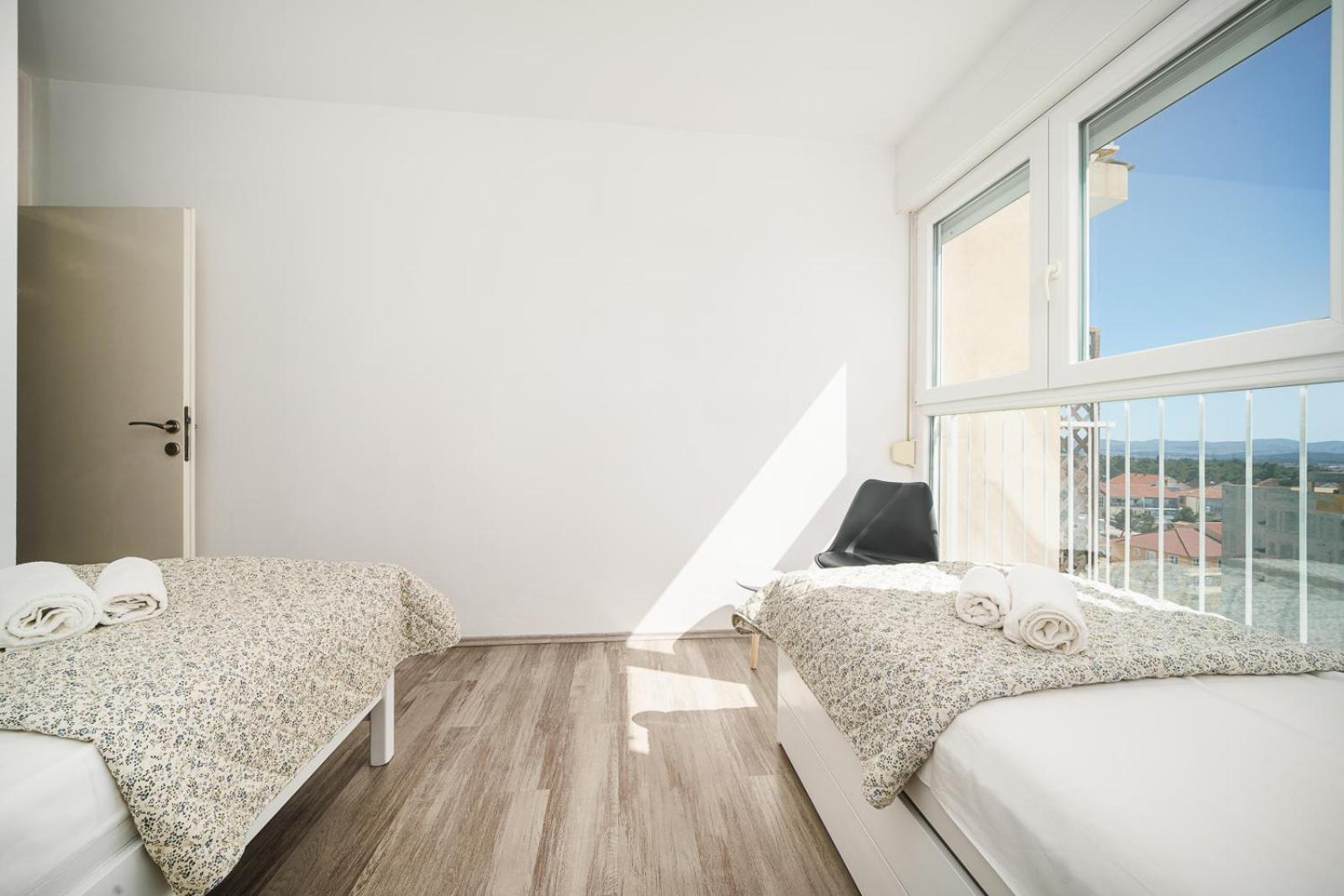 9Th Floor Apartment Sibenik Bagian luar foto