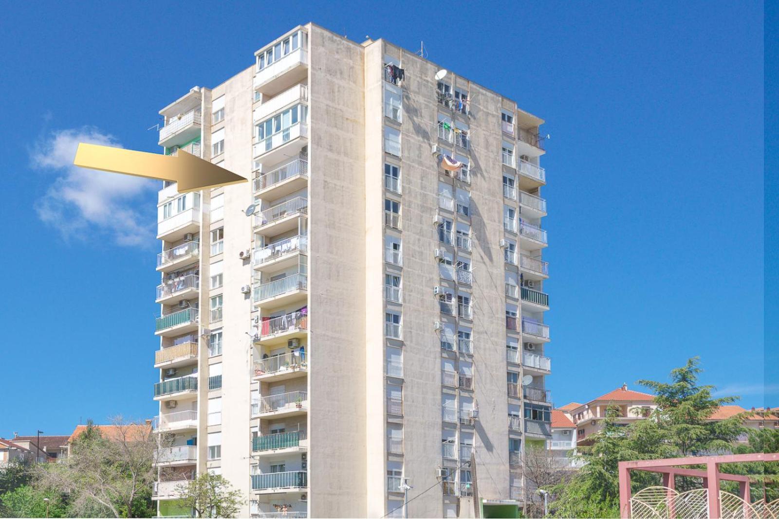 9Th Floor Apartment Sibenik Bagian luar foto